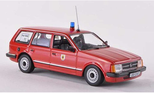 Opel Kadett D Caravan 1/43 Minichamps pompiers Dortmund 1979 miniature