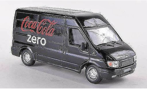 Ford Transit Kastenwagen 1/43 Motor City Classics fourgon Coca-Cola Zero noire miniature
