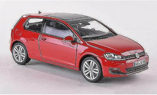 Volkswagen Golf Base 1/43 Herpa rouge 3-Turer 2013 miniature