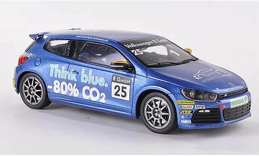 Volkswagen Scirocco R-Cup 1/43 Spark No.25 Think blue miniature