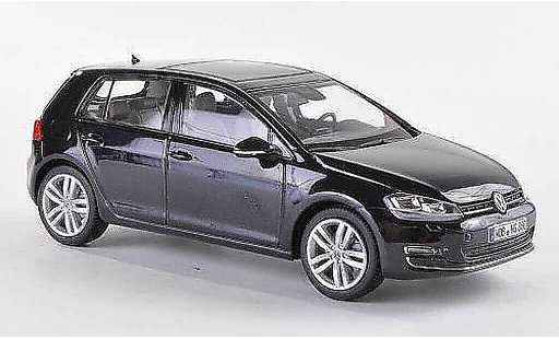 Volkswagen Golf Base 1/43 Herpa noire 5-Turer 2013 miniature