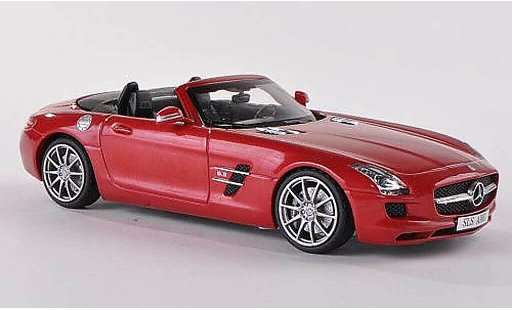 Mercedes SLS Roadster 1/43 Schuco AMG rouge miniature