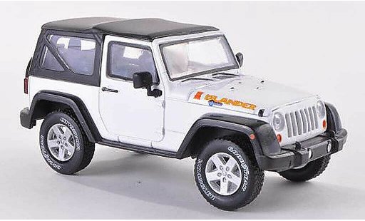 Jeep Wrangler Islander Edition 1/43 Greenlight blanche 2012 miniature