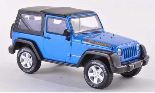 Jeep Wrangler Islander Edition 1/43 Greenlight bleue 2012 miniature