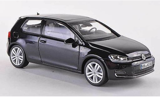 Volkswagen Golf Base 1/43 Herpa noire 3-Turer 2013 miniature