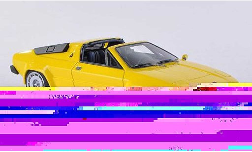 Lamborghini Jalpa P3500 1/43 Look Smart 350 jaune 1986 miniature