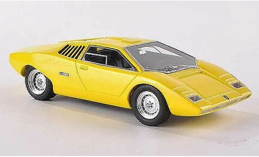 Lamborghini Countach LP 500 1/43 Look Smart Prototipo jaune 1971 miniature
