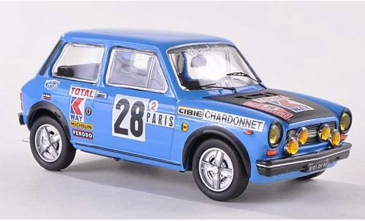Autobianchi A112 abarth 1/43 Best No.28 Rally Monte Carlo 1978 Pagani/Carlotti miniature