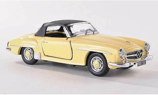 Mercedes 190 Base 1/43 Rio jaune 1955 miniature