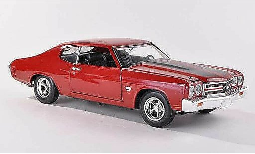 Chevrolet SS Coupe 1/18 Johnny Lightning rouge/noire Fast & Furios 4 miniature