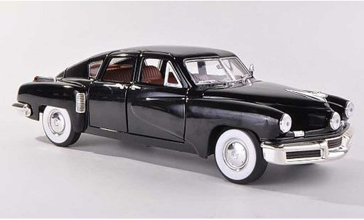 Tucker Torpedo Base 1/18 Yat Ming noire 1948 miniature