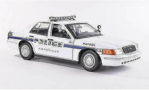 Ford Crown Police Interceptor 1/18 Motormax Asheville (USA) miniature