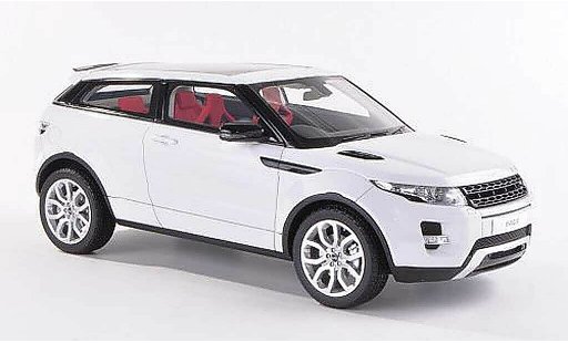 Range Rover Evoque Coupe 1/18 Century Dragon blanche RHD 3-Turer 2012 miniature
