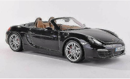 Porsche 718 S 1/18 Minichamps (981) noire 2012 miniature