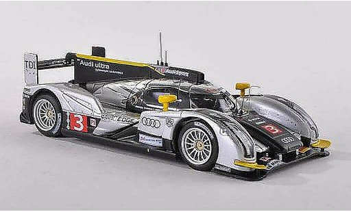 Audi R18 tdi 1/43 IXO 2011 No.3 ultra 24h Le Mans 2011 Kristensen/Capello/Mcnish miniature