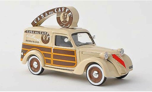 Fiat 1100 Furgone 1/43 Brumm Caffe Musetti Van miniature