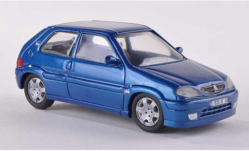 Citroen Saxo VTS 1/43 Paradcar bleu miniature