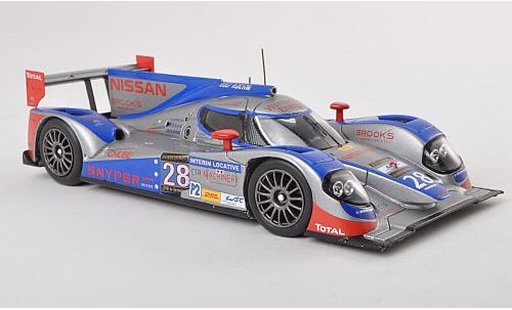 Lola B12 Nissan 1/43 Spark /60 No.28 Gulf Racing Middle celui-ci 24h Le Mans 2013 F.Giroix/P.Haezebrouck/K.Ihara miniature