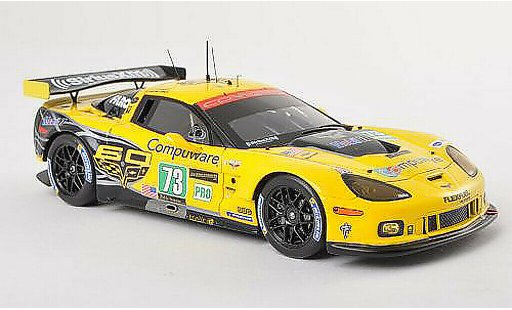 Chevrolet Corvette ZR1 1/43 Spark C6 No.73 Racing 24h Le Mans 2013 A.Garcia/J.Magnussen/J.Taylor miniature