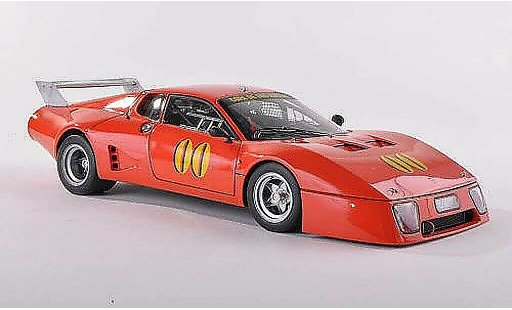 Ferrari 512 BB LM 1/18 BBR Models No.00 Copa de Oro Racing orangerot 1979 miniature
