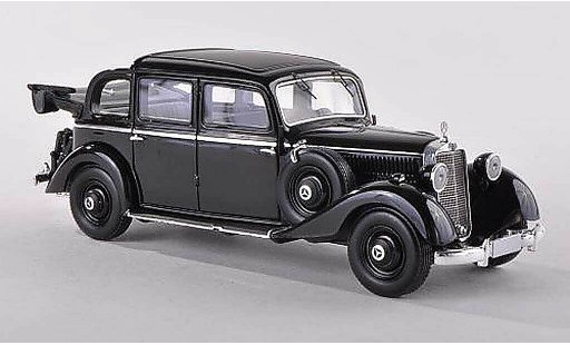 Mercedes 260 D 1/43 Esval Models Pullmann Landaulet noire ouvert 1936 miniature