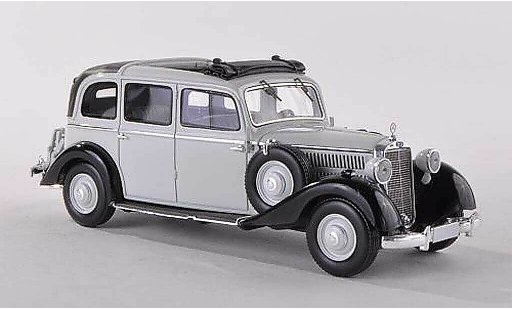 Mercedes CLA Landaulet 1/43 Esval Models 260 Pullmann clair-gris/noire ouvert 1936 miniature