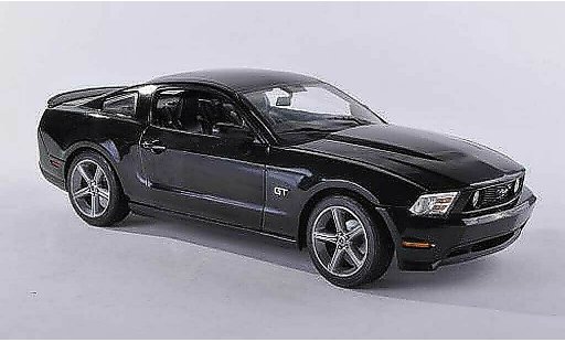 Ford Mustang GT 1/18 Greenlight noire miniature