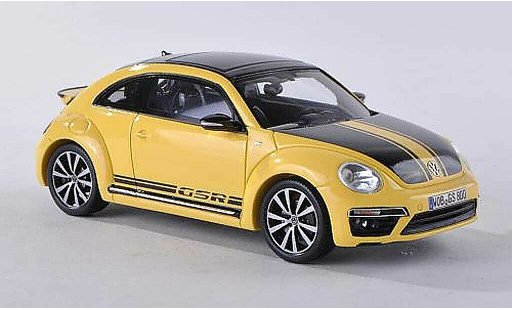 Volkswagen Beetle GSR 1/43 Spark jaune/noire 2013 miniature
