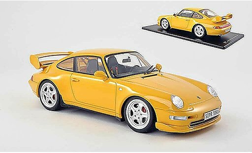 Porsche 911 RS 1/18 GT Spirit Carrera Clubsport jaune miniature