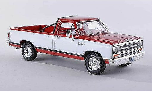 Dodge RAM pickup 1/43 Premium X Pick Up rouge/blanche modele special limitee edition 500 piece 1987 miniature