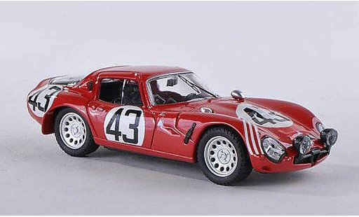 Alfa Romeo Giulia TZ2 1/43 Best Nr.43 24h Le Mans 1965 Zeccoli/Rosinski miniature