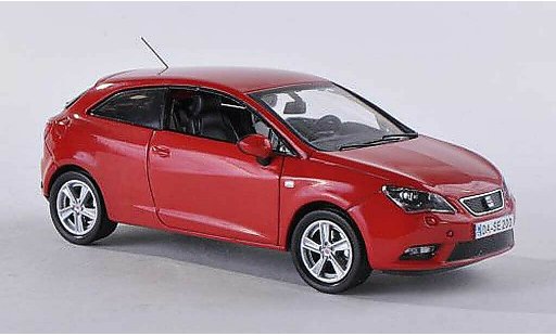 Seat Ibiza SC 1/43 Seat rouge 2013 miniature
