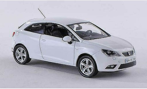Seat Ibiza SC 1/43 Seat blanche 2013 miniature
