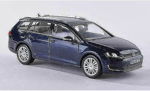 Volkswagen Golf Variant 1/43 Herpa bleu 2013 miniature