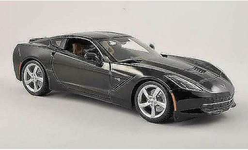 Chevrolet Corvette Stingray 1/18 Maisto C7 (C7) noire miniature