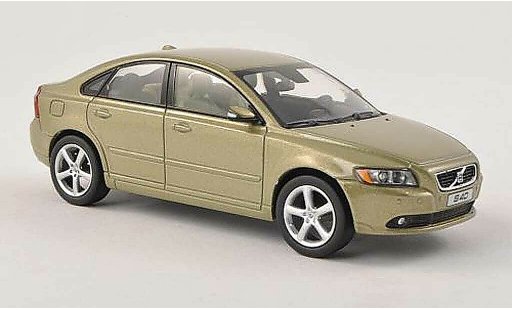 Volvo S40 Base 1/43 MotorArt gris-vert miniature