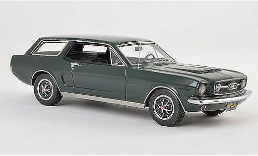 Ford Mustang Wagon 1/43 Matrix noire-vert miniature