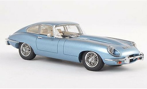Jaguar E-Type Base 1/43 Matrix Series II clair-bleu miniature