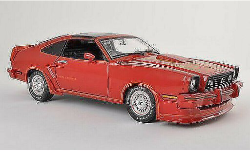 Ford Mustang King Cobra 1/18 Greenlight II rouge/grise miniature