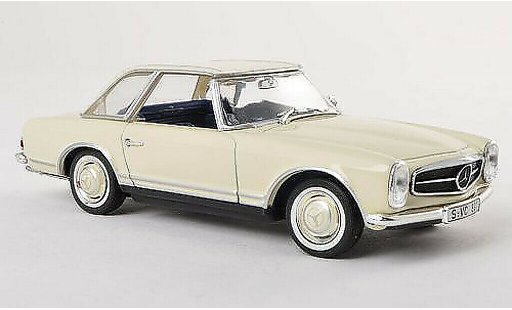 Mercedes CLA Base 1/43 Minichamps 230 (W113) clair-Ivoire miniature