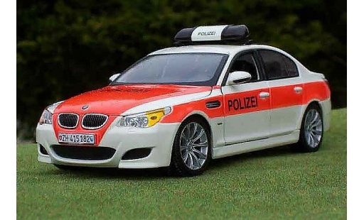 Bmw M5 safety car 1/18 Maisto E60 moto gp / police / police miniature