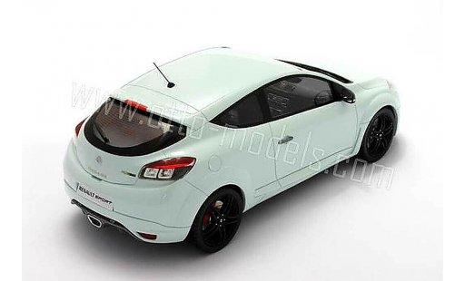 Renault Megane Sport 1/18 Ottomobile rs 2010 blanche miniature