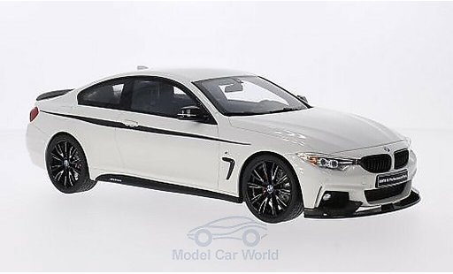 Bmw 435 F32 1/18 GT Spirit i M Performance blanche miniature