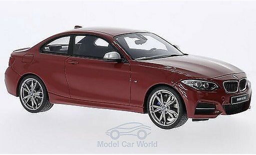 Bmw M235 coupe 1/18 GT Spirit 35 F22 i rouge miniature