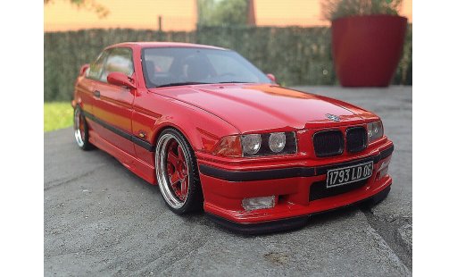 Bmw M3 ltw 1/18 Ottomobile E36 Light Weight rouge miniature