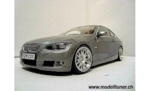 Bmw 330 coupe 1/18 Kyosho E92 grise miniature