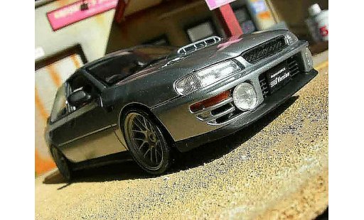 Subaru Impreza STI 1/18 Autoart GT Turbo wrx grise miniature