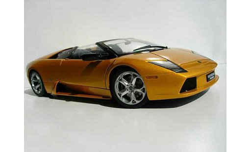 Lamborghini Murcielago Roadster 1/18 Autoart orange miniature
