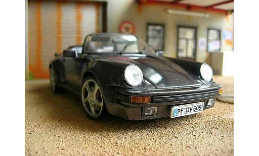 Porsche 911 Speedster 1/18 Maisto 1989 grise miniature