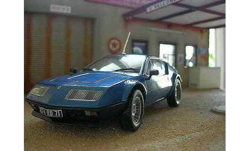 Alpine A310 rallye 1/18 Norev bleue miniature